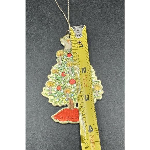 Rare 1996 Hallmark Hall Family Christmas Tree Ornament Don & Adele -6D - Picture 3 of 6